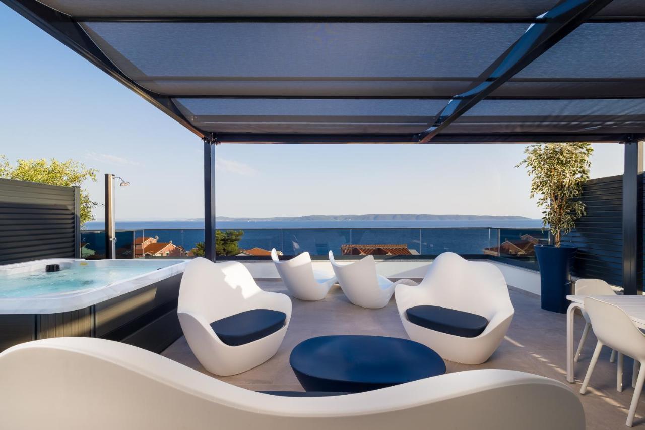 Luxury Apartment- Balcony- Private Rooftop And Jacuzzi- Common Pool โตรกีร์ ภายนอก รูปภาพ